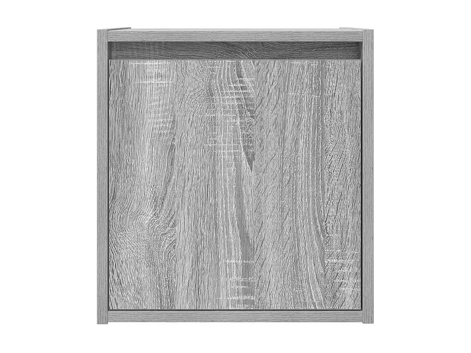 Mesas de cabeceira de parede 2 pcs 38x34x40 cm cinzento sonoma