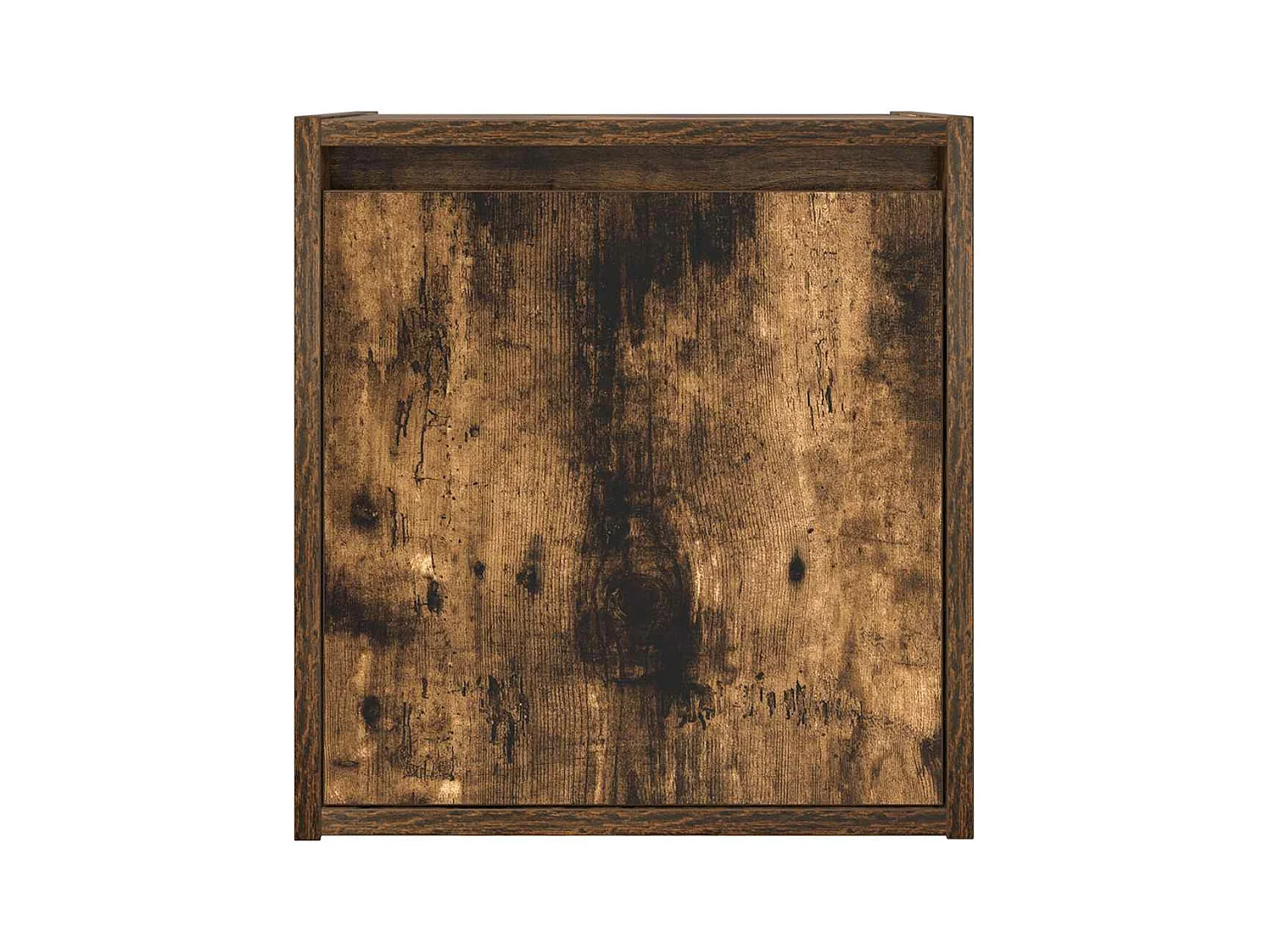 Tables de chevet murales 2 pcs chêne fumé 38x34x40 cm