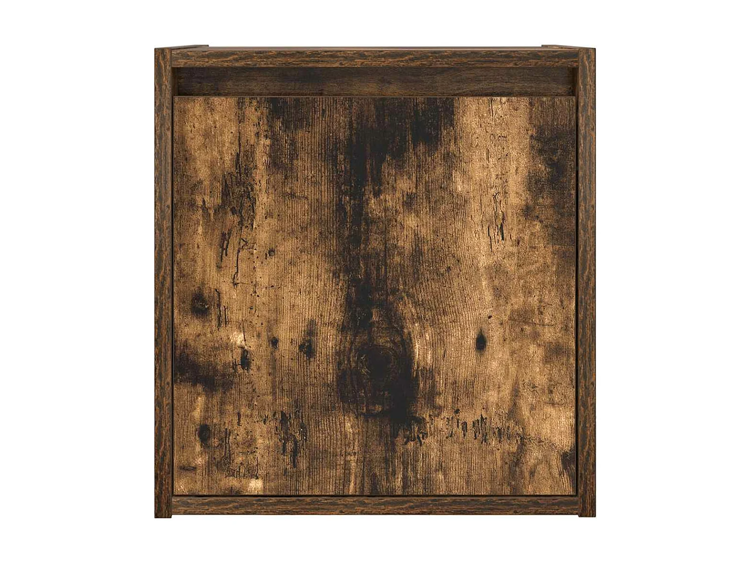 Tables de chevet murales 2 pcs chêne fumé 38x34x40 cm