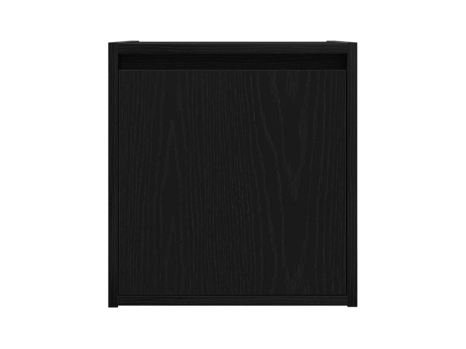 Mesas de cabeceira de parede 2 pcs 38x34x40 cm preto