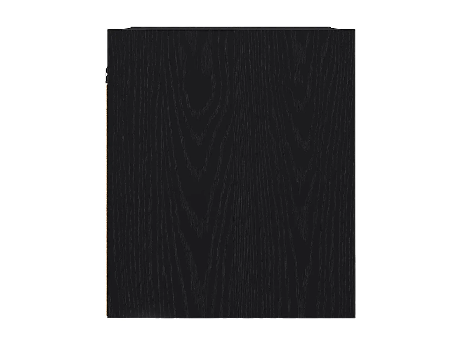 Mesas de cabeceira de parede 2 pcs 38x34x40 cm preto