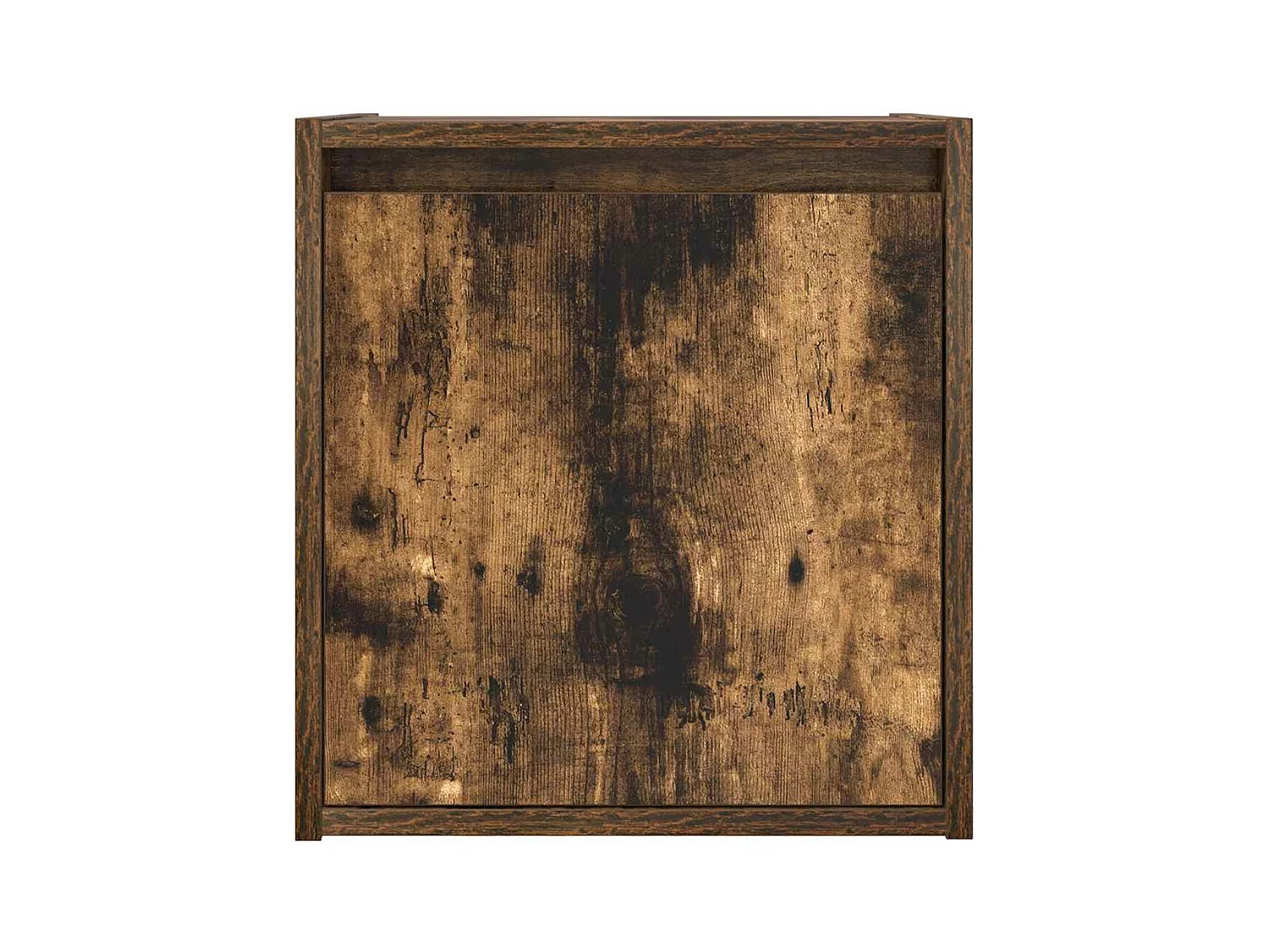 Mesilla de noche de pared roble ahumado 38x34x40 cm