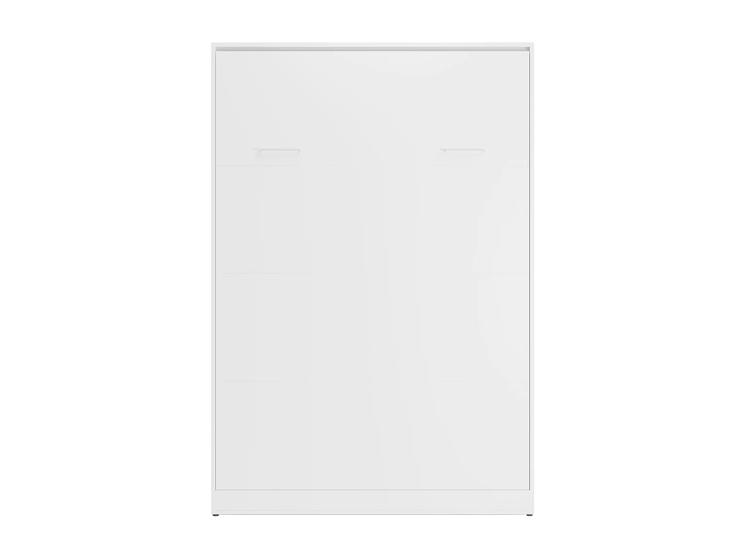 Sängskaffär 160 x 200 cm - Vertikal manuell vertikal öppning - Vit - BEGANIO