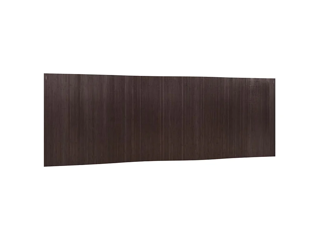 Divisorio Ambienti Marrone Scuro Larghezza 600 cm Altezza 165 cm in Bambù