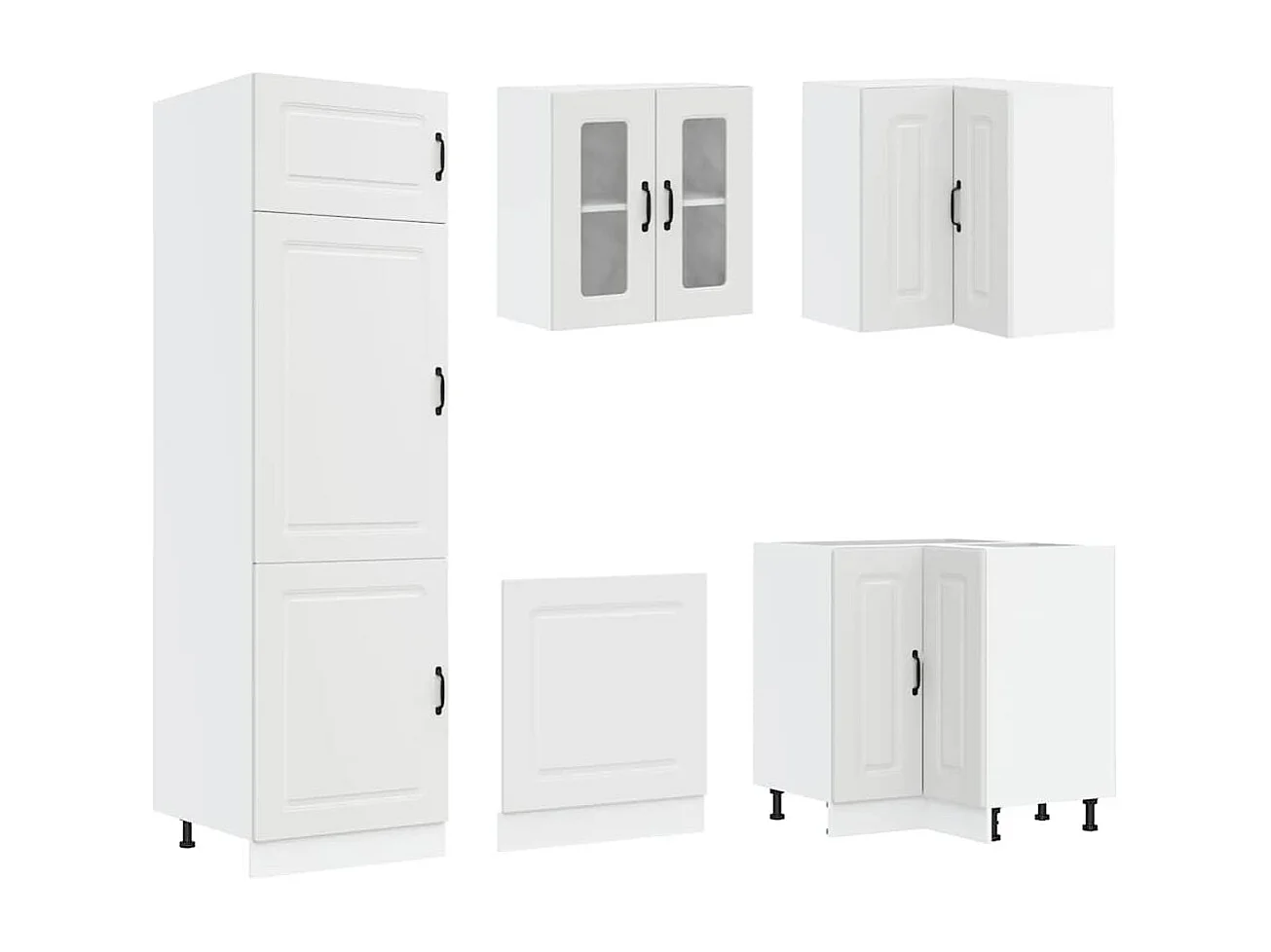 Ensemble d'armoires de cuisine 14 pcs Kalmar bois d'ingénierie