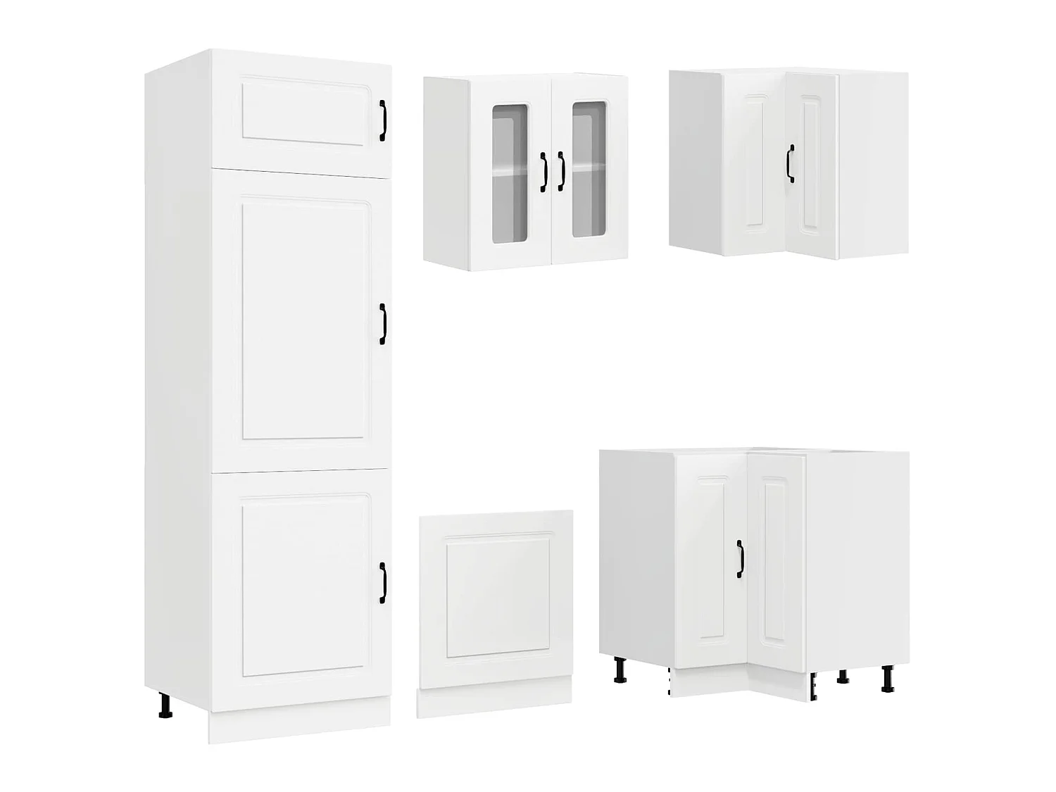 Ensemble d'armoires de cuisine 14 pcs Kalmar bois d'ingénierie