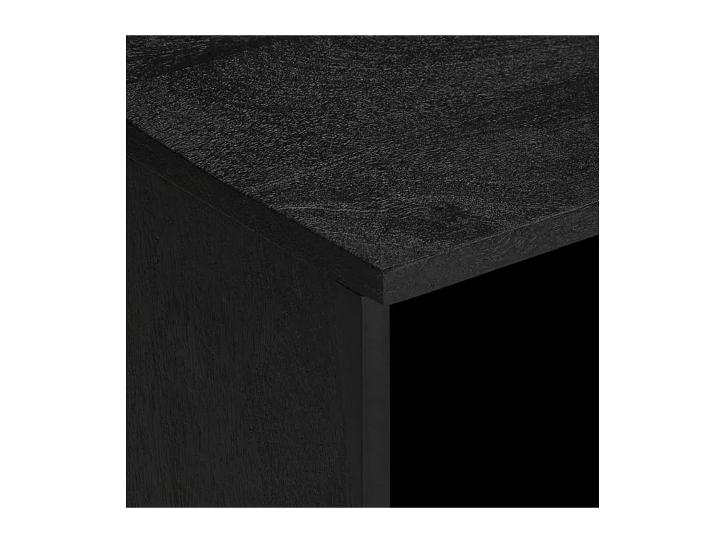 Mobile Porta TV Nero 100x33x46 cm in Legno Multistrato