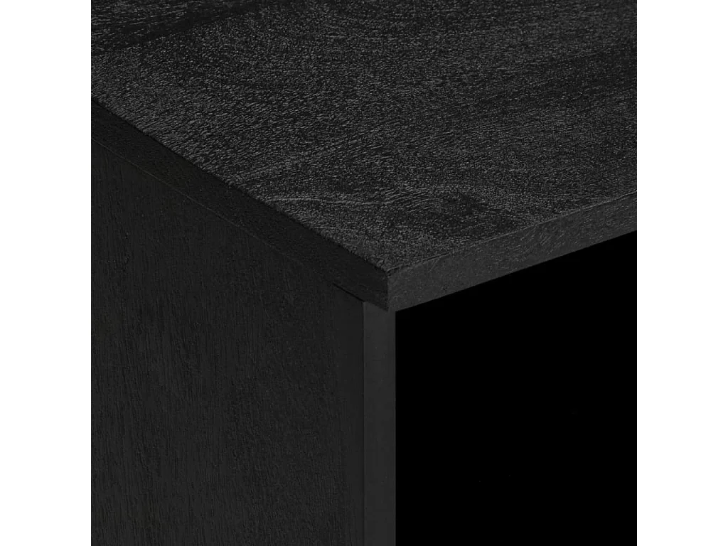 TV-Schrank Schwarz 100x33x46 cm Holzwerkstoff