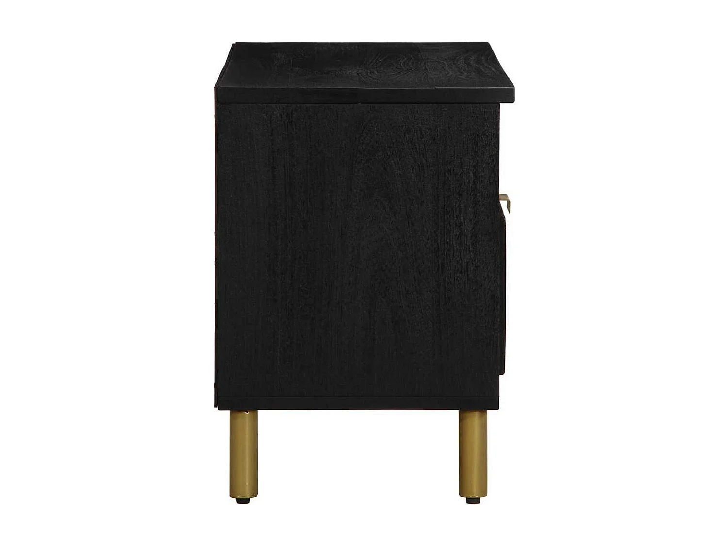 TV-Schrank Schwarz 80x33x46 cm Holzwerkstoff