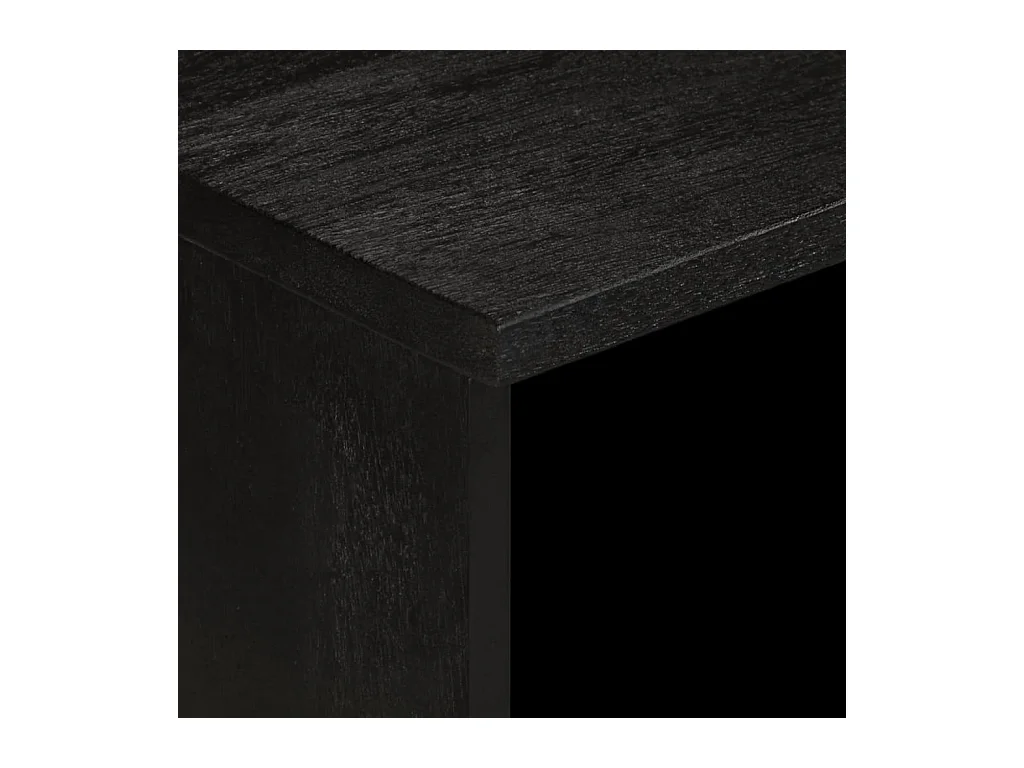 Tv-meubel 70x33x46 cm bewerkt hout zwart