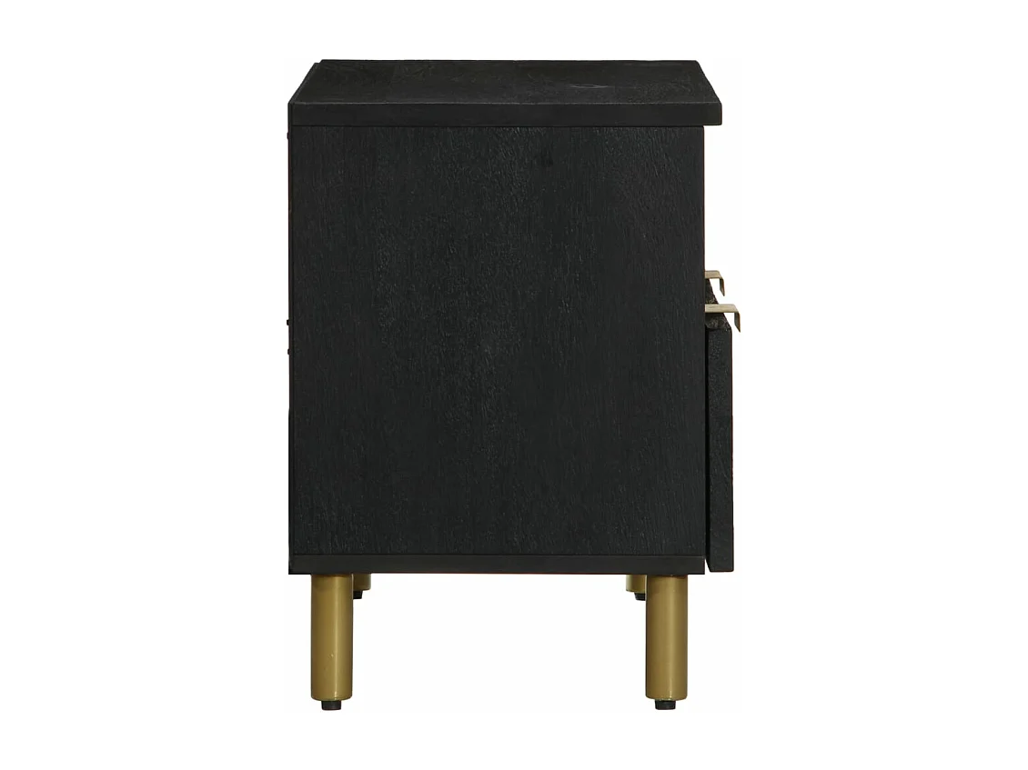 TV-Schrank Schwarz 70x33x46 cm Holzwerkstoff