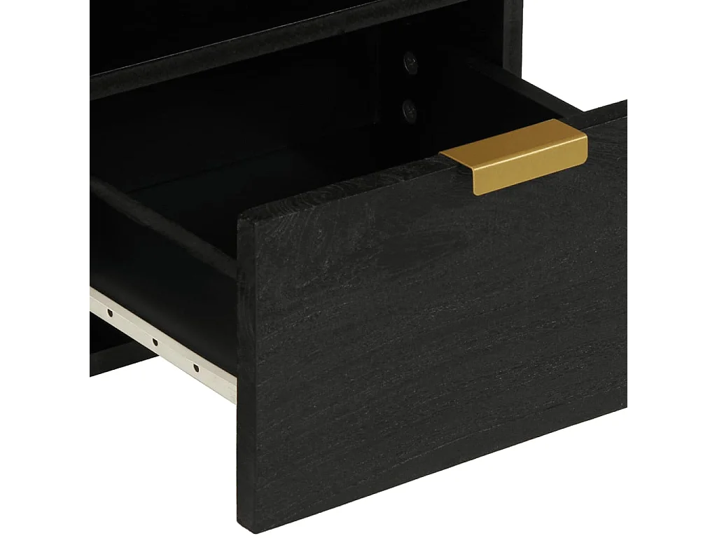 TV-Schrank Schwarz 70x33x46 cm Holzwerkstoff