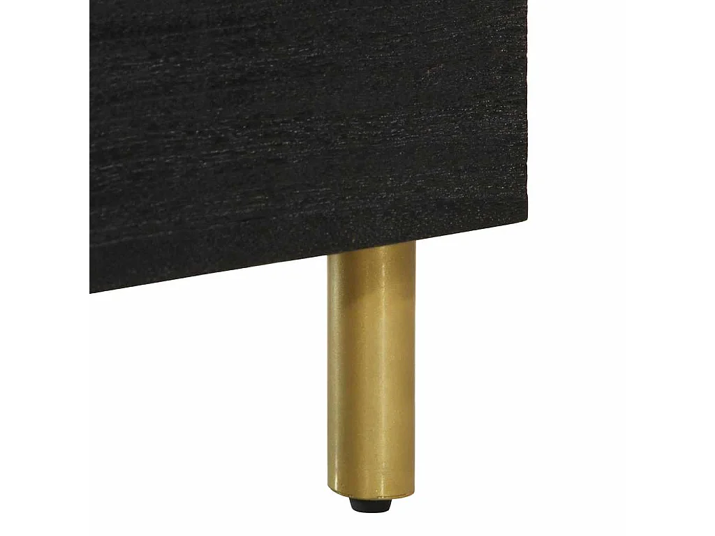 Mobile Porta TV Nero 70x33x46 cm in Legno Multistrato
