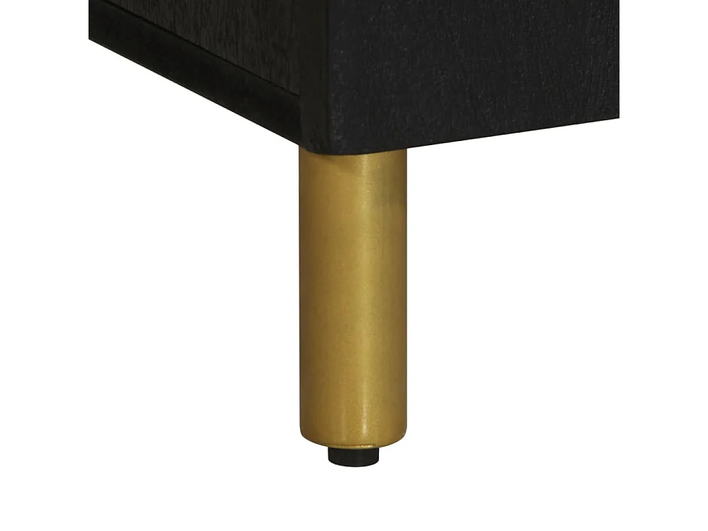 TV-Schrank Schwarz 105x33x46 cm Holzwerkstoff