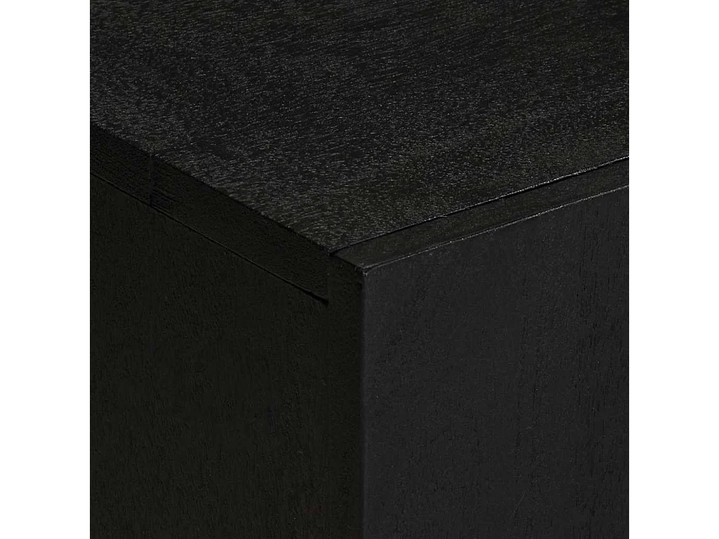 Mobile Porta TV Nero 105x33x46 cm in Legno Multistrato