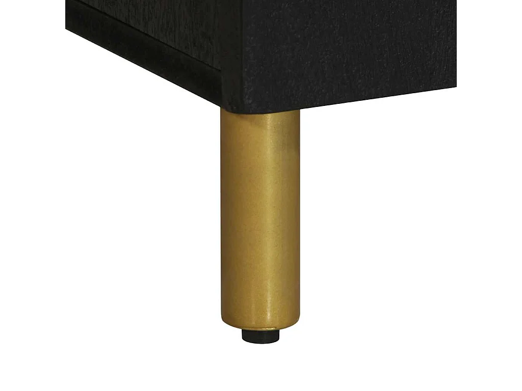 Mobile Porta TV Nero 105x33x46 cm in Legno Multistrato