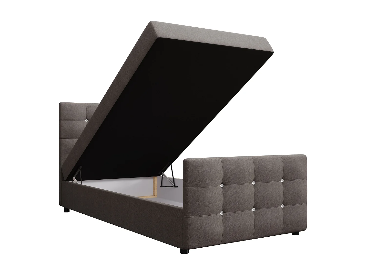 Boxspringbett KLEO mini 90x200 Cosmic 03