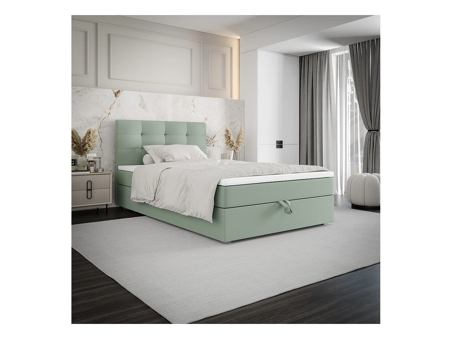 Boxspringbett FADO 11 mini 90x200 Cosmic 16