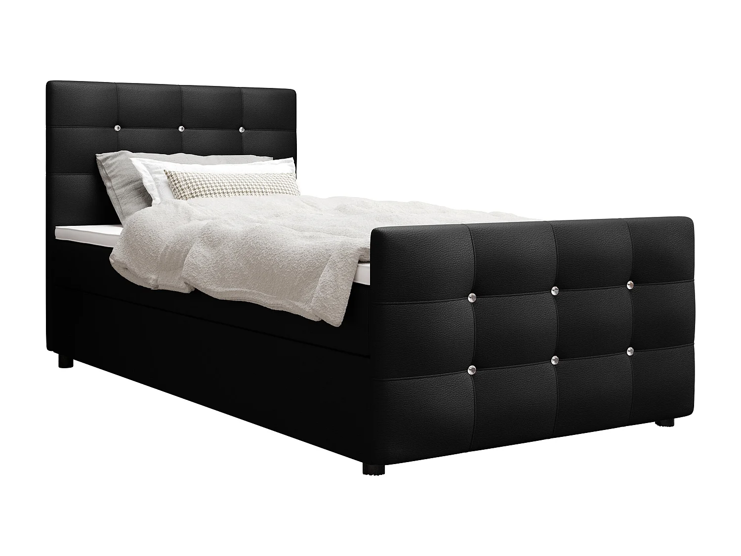 Boxspringbett KLEO 100x200 Madryt 1100