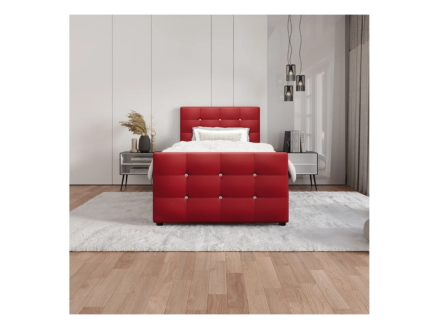 Boxspringbett KLEO 100x200 Madryt 160