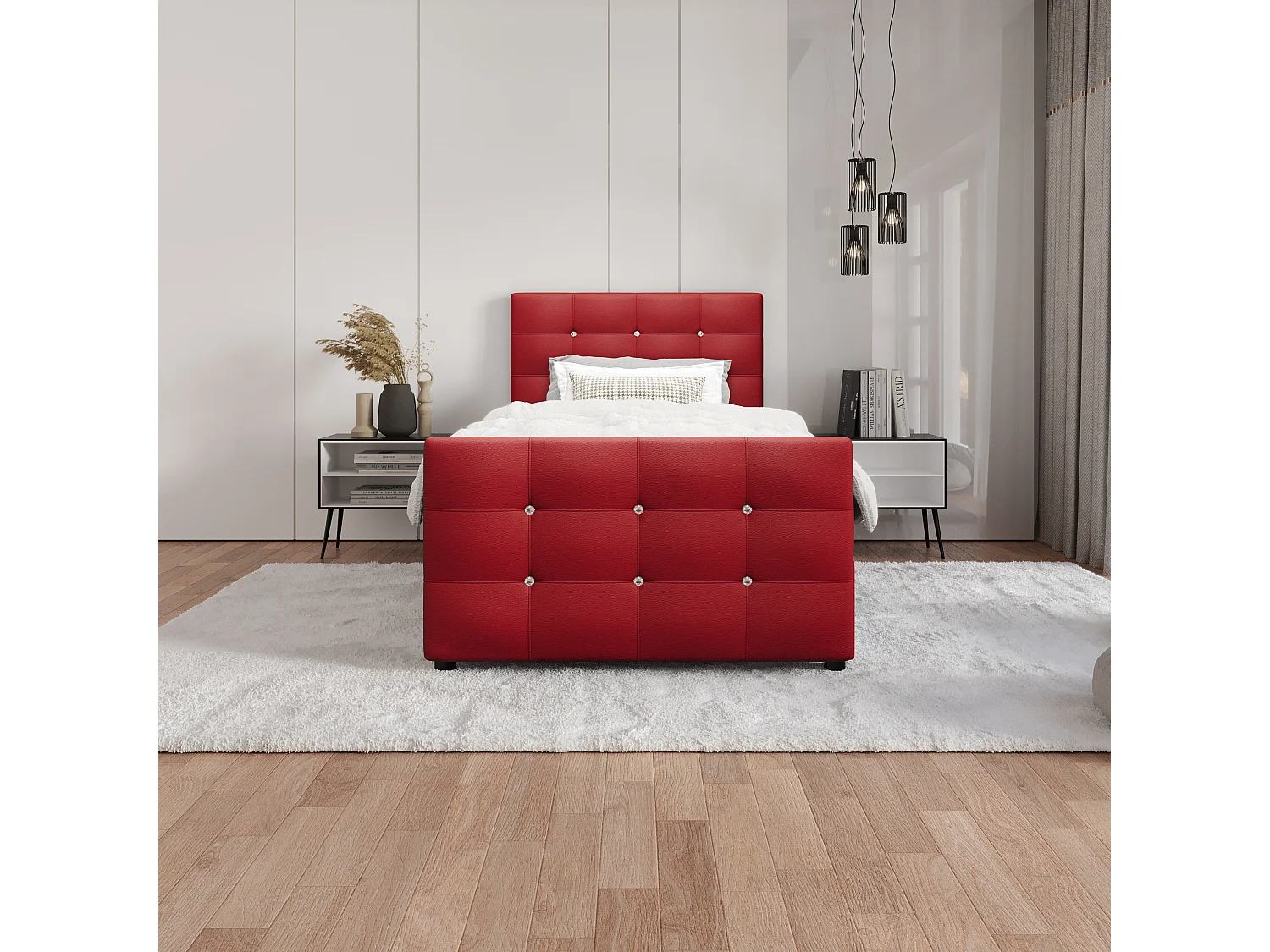 Boxspringbett KLEO 100x200 Madryt 160