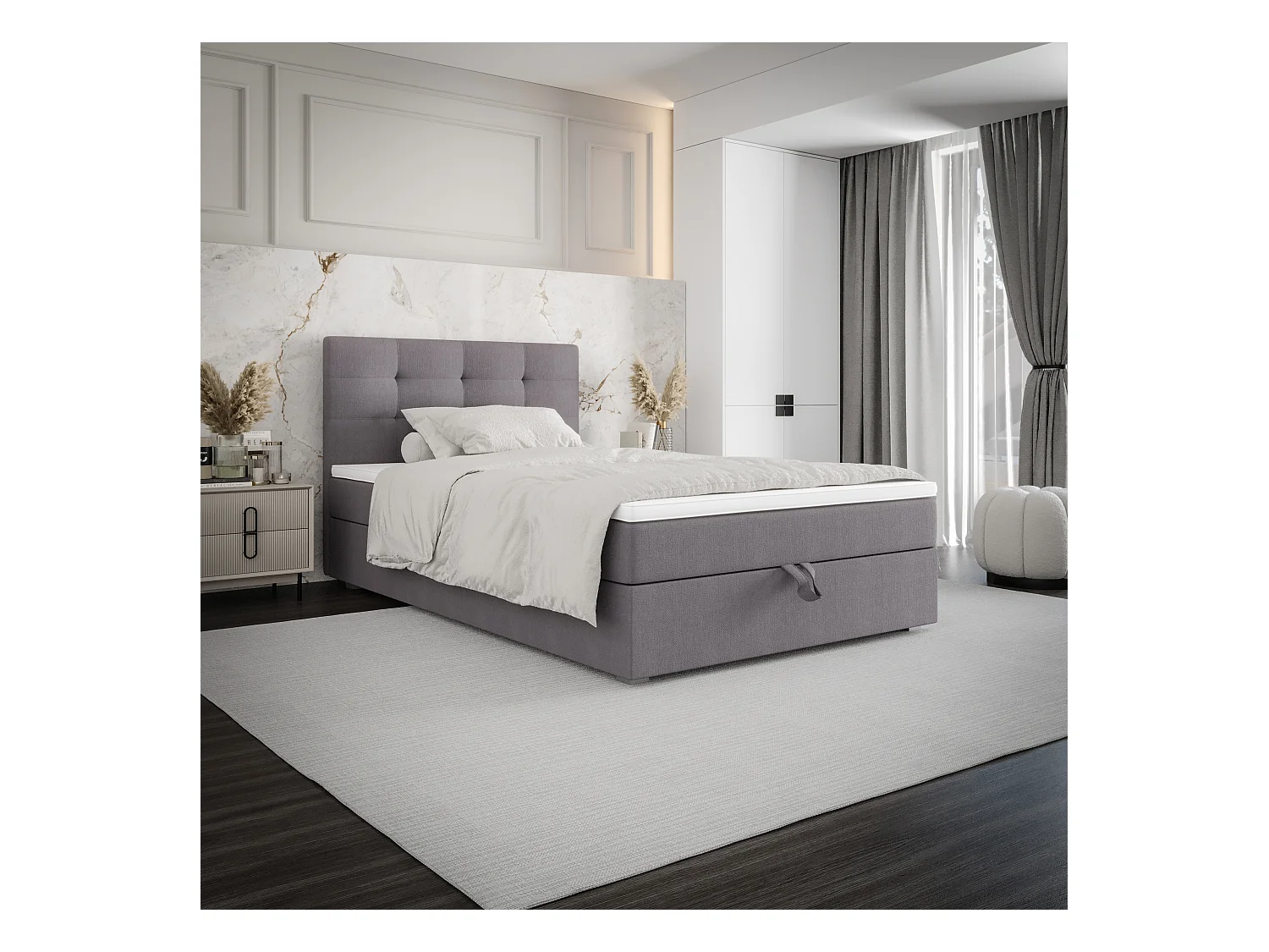 Boxspringbett FADO 11 mini 100x200 Cosmic 160