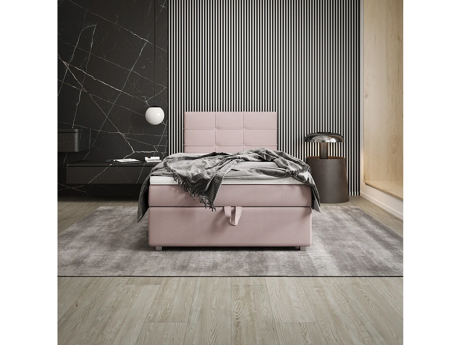Boxspringbett FADO 22 90x200 Cosmic 14