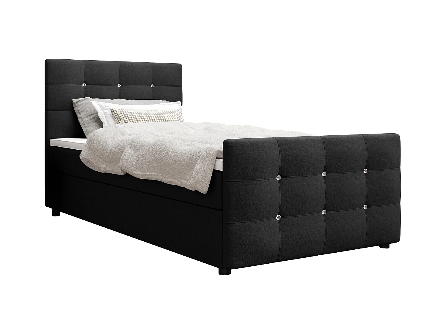 Boxspringbett KLEO mini 90x200 Cosmic 100