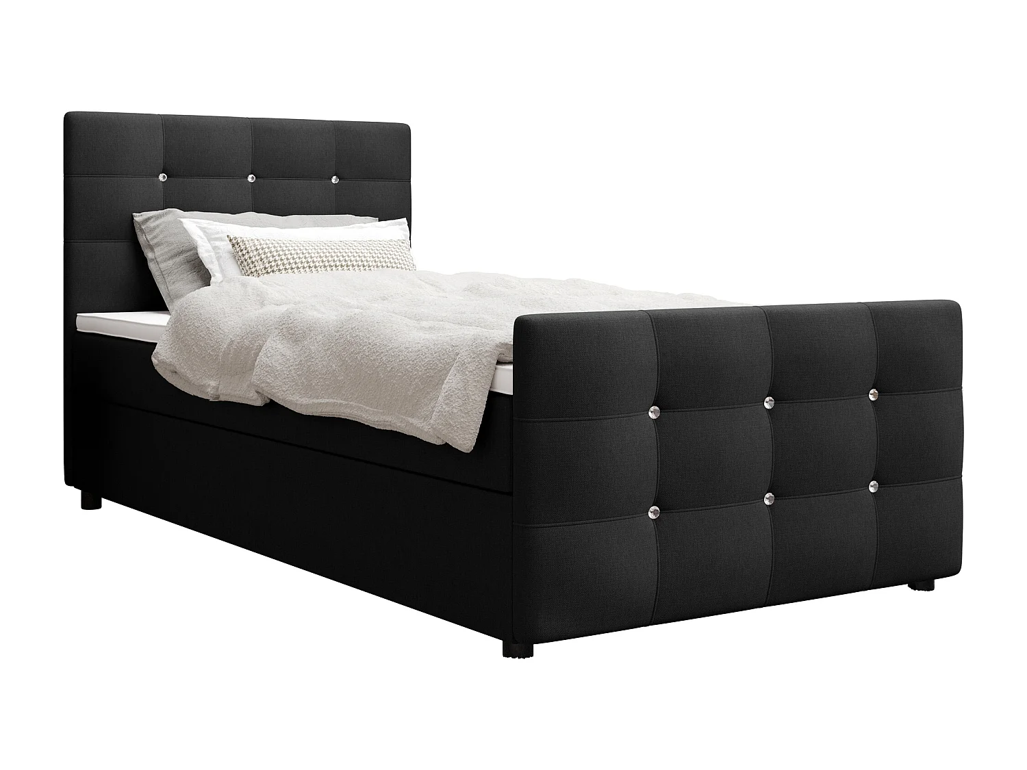 Boxspringbett KLEO mini 90x200 Cosmic 100