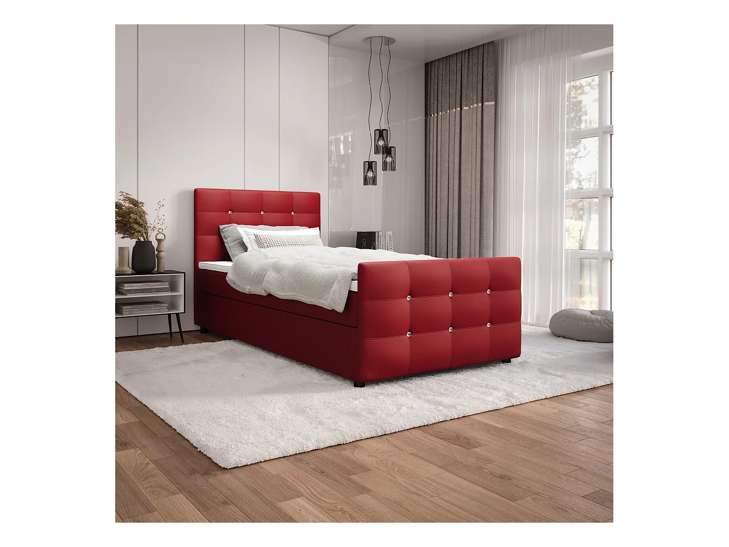 Boxspringbett KLEO 120x200 Madryt 160