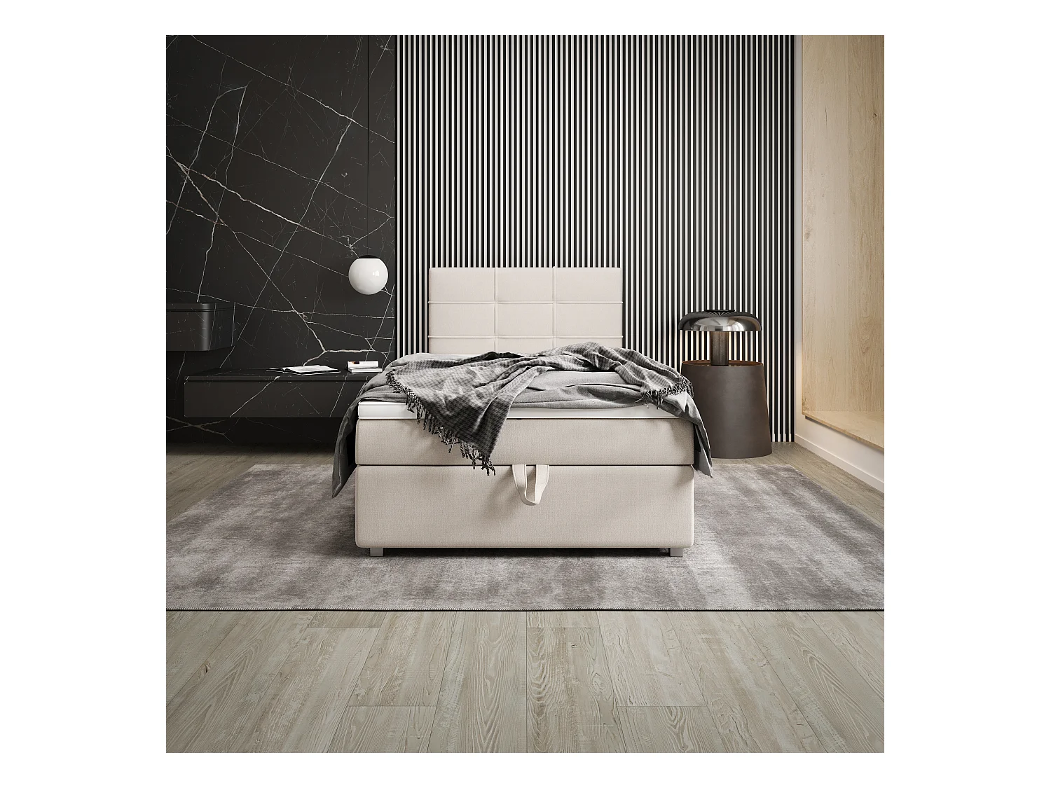 Boxspringbett FADO 22 120x200 Cosmic 10