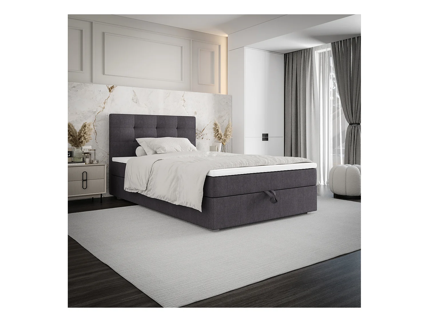 Boxspringbett FADO 11 mini 120x200 Cosmic 97