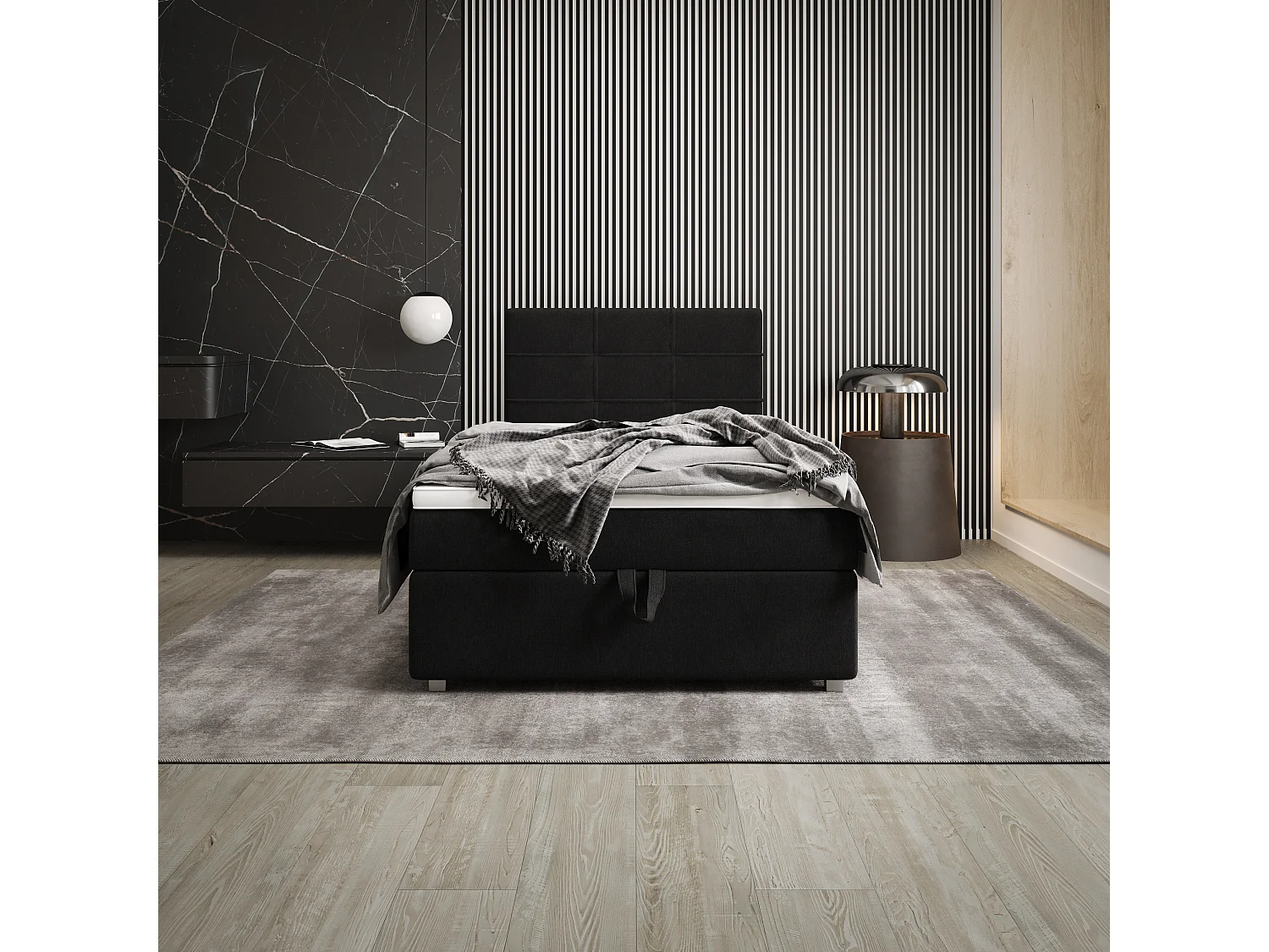 Boxspringbett FADO 22 90x200 Cosmic 100