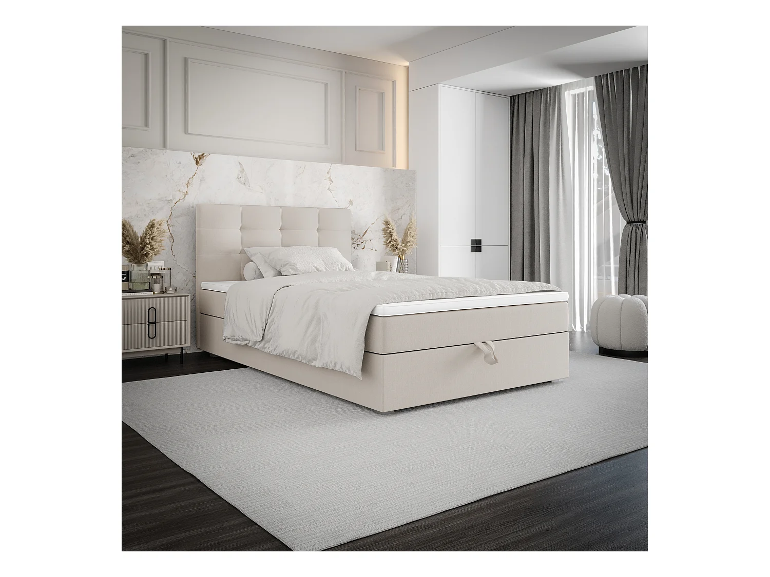 Boxspringbett FADO 11 mini 120x200 Cosmic 10