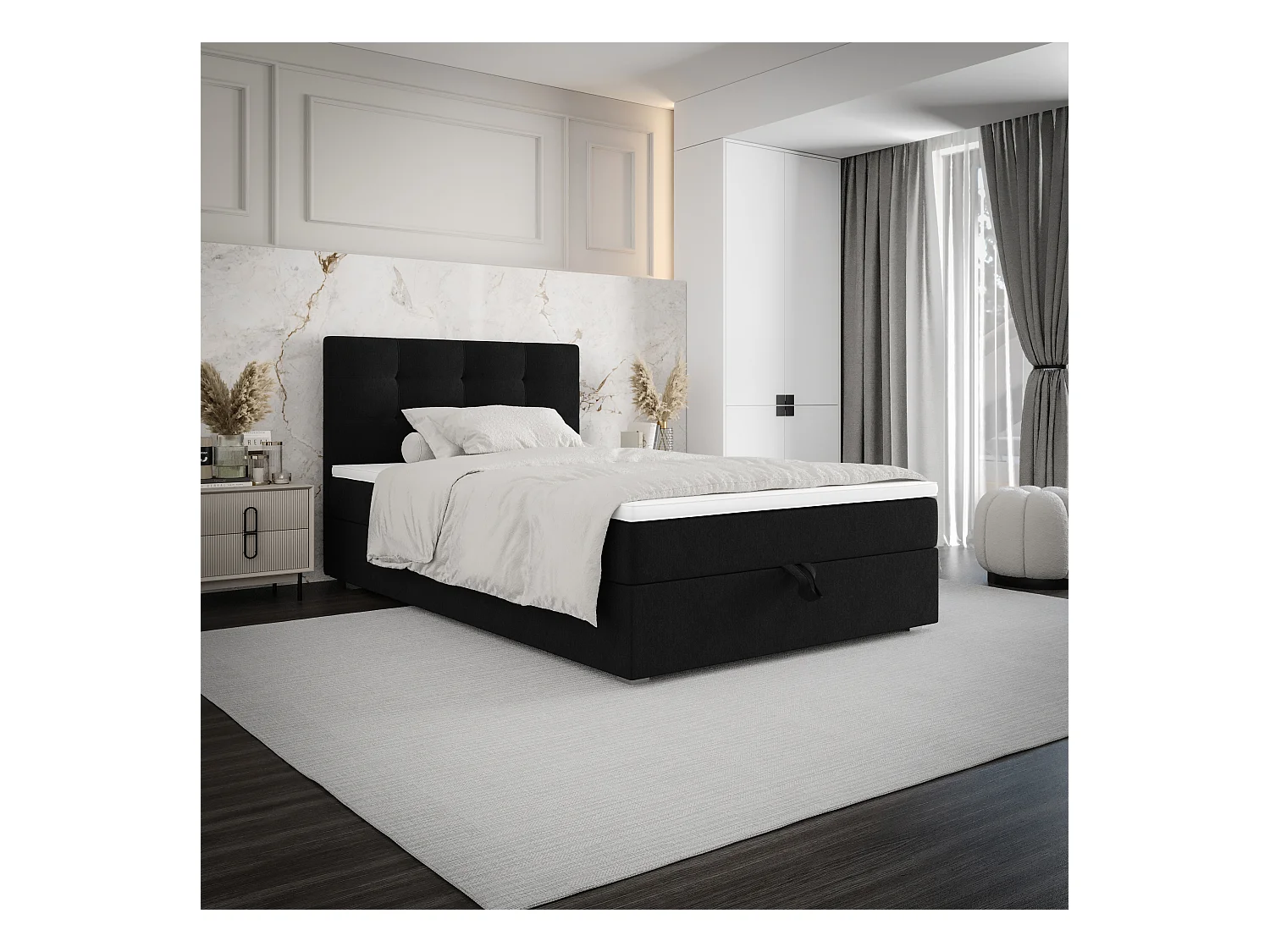 Boxspringbett FADO 11 mini 120x200 Cosmic 100