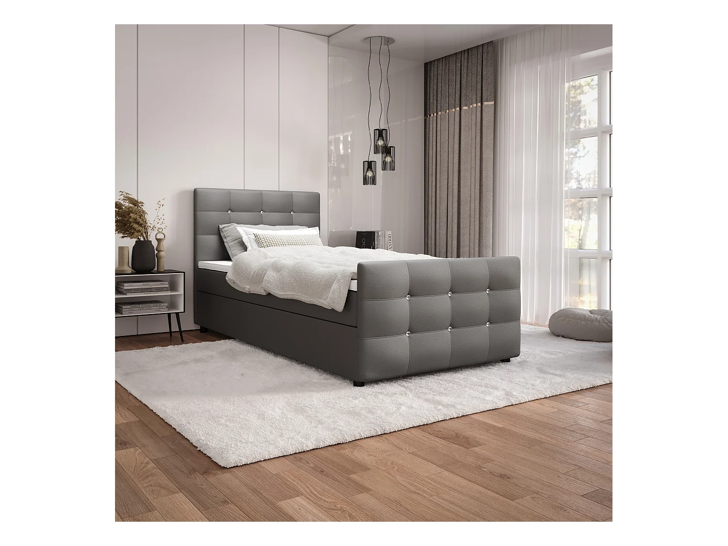 Boxspringbett KLEO 120x200 Madryt 190