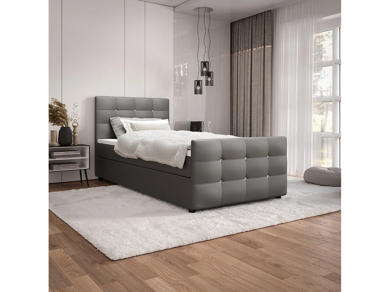 Boxspringbett KLEO 120x200 Madryt 190