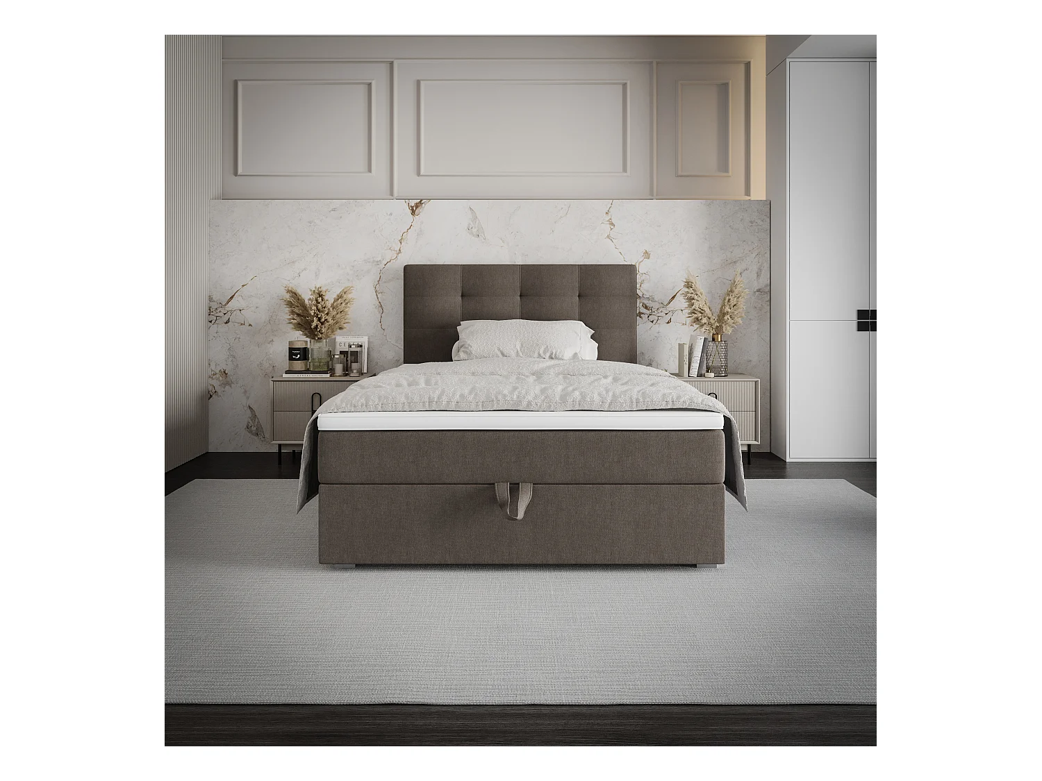 Boxspringbett FADO 11 mini 100x200 Cosmic 03