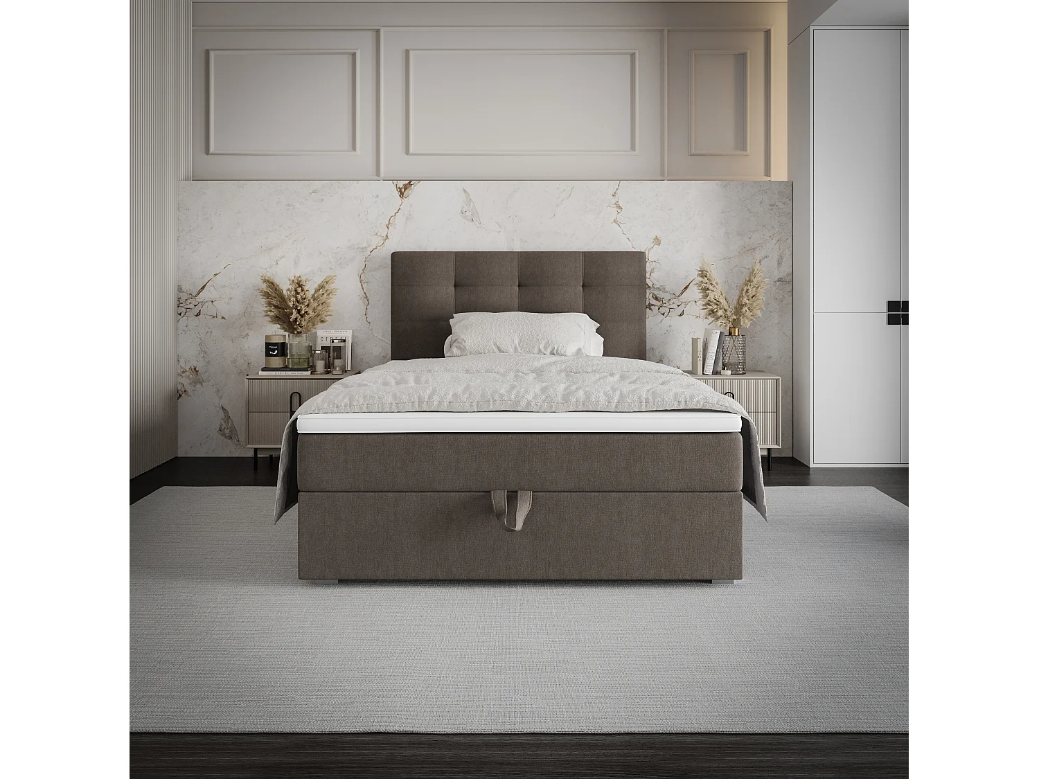 Boxspringbett FADO 11 mini 100x200 Cosmic 03