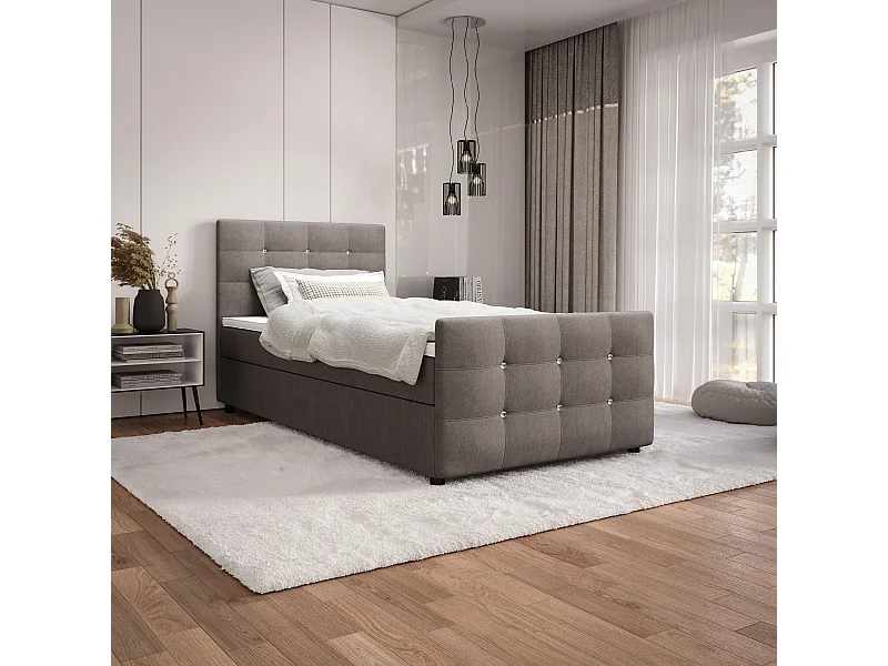 Boxspringbett KLEO mini 100x200 Cosmic 03