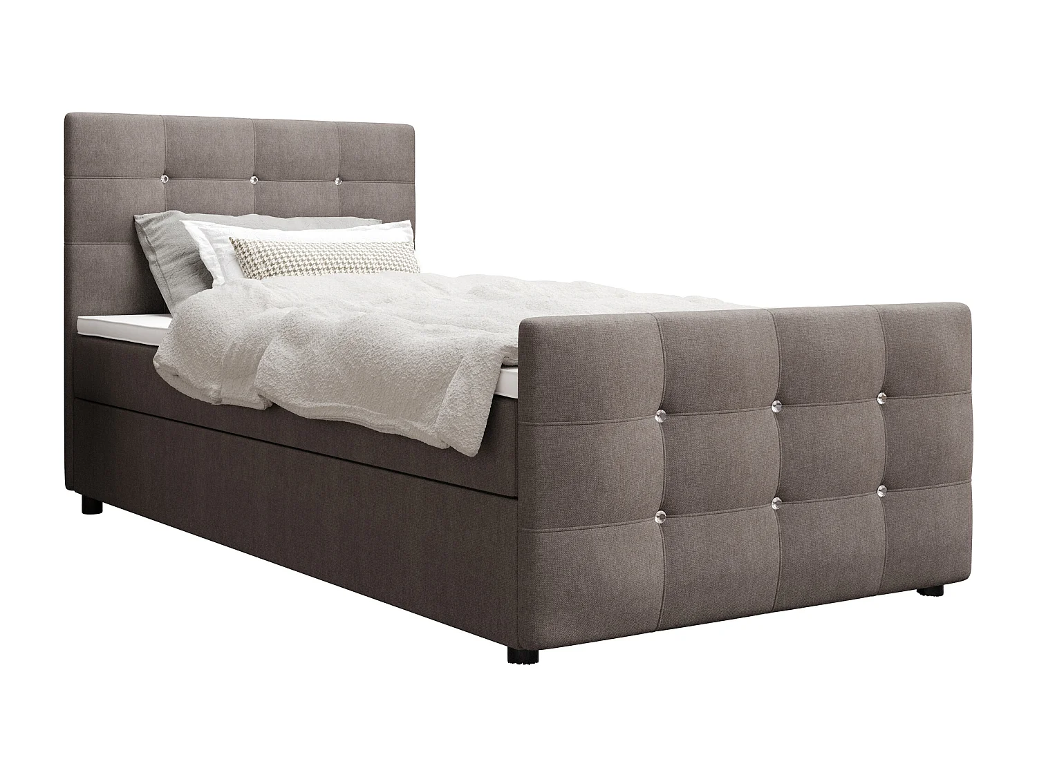 Boxspringbett KLEO mini 100x200 Cosmic 03