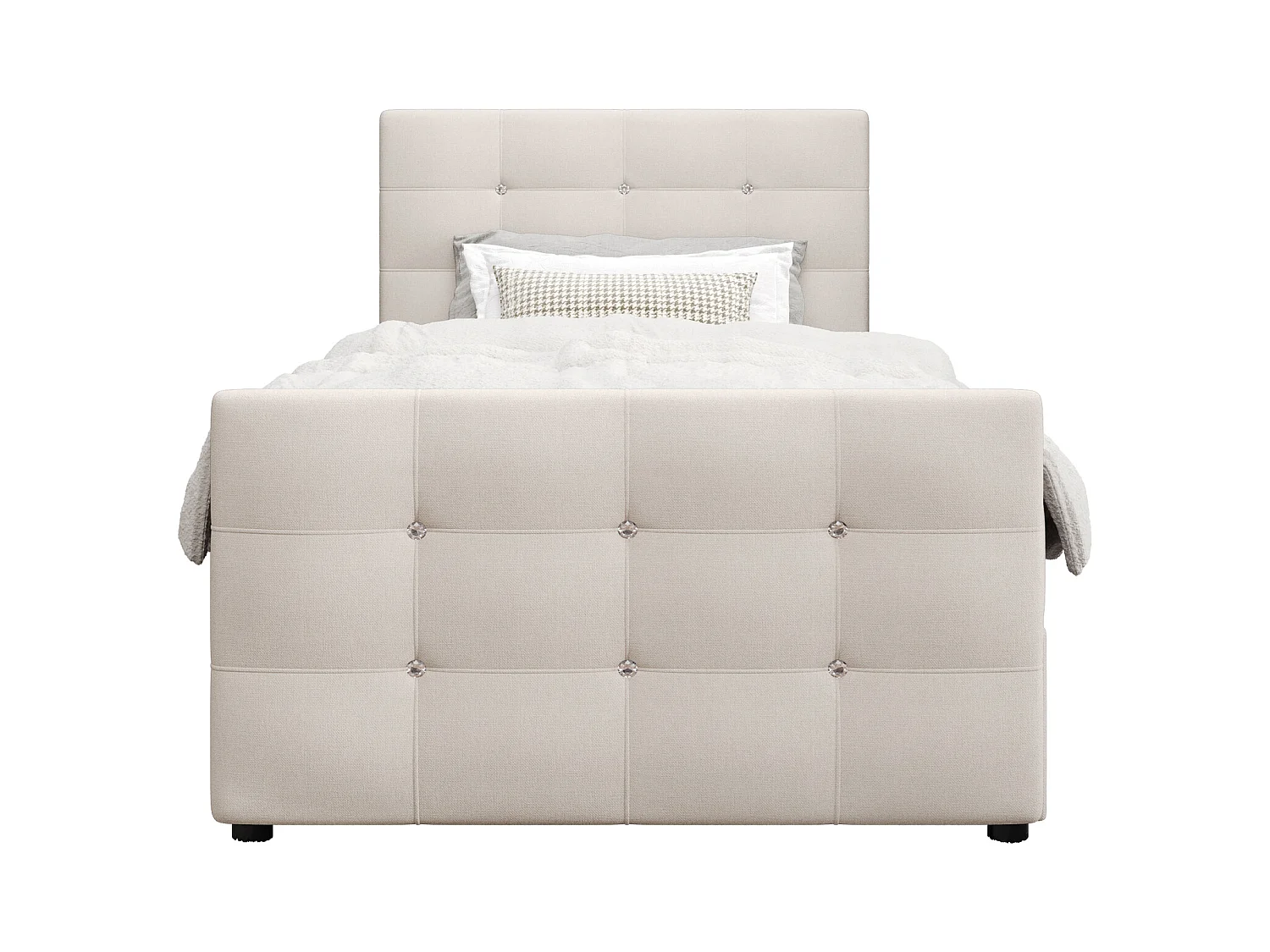 Łóżko kontynentalne KLEO mini 90x200 Cosmic 10