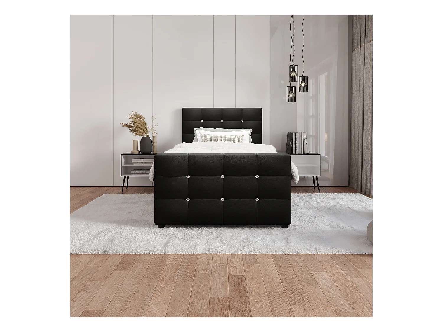 Boxspringbett KLEO 120x200 Madryt 1100