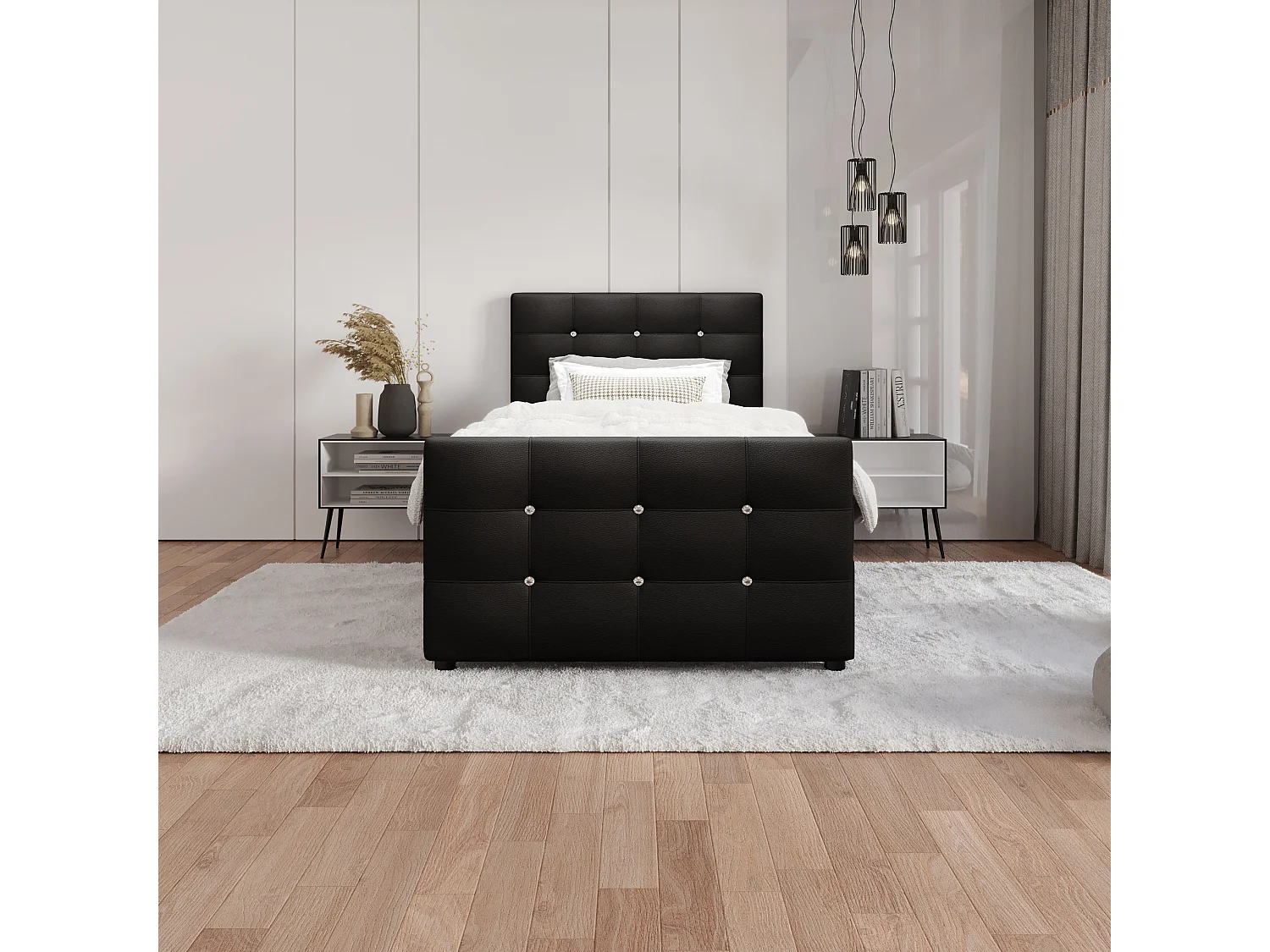 Boxspringbett KLEO 120x200 Madryt 1100