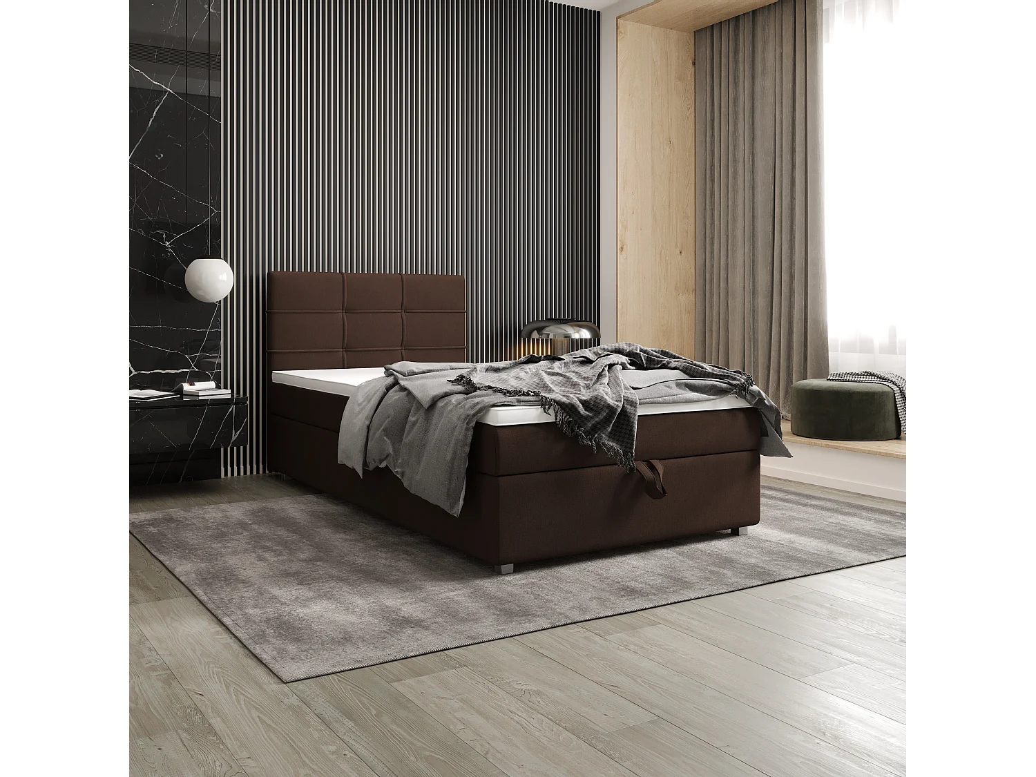 Boxspringbett FADO 22 90x200 Cosmic 800
