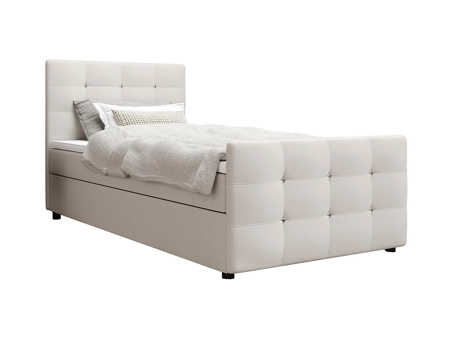 Łóżko kontynentalne KLEO mini 120x200 Cosmic 10