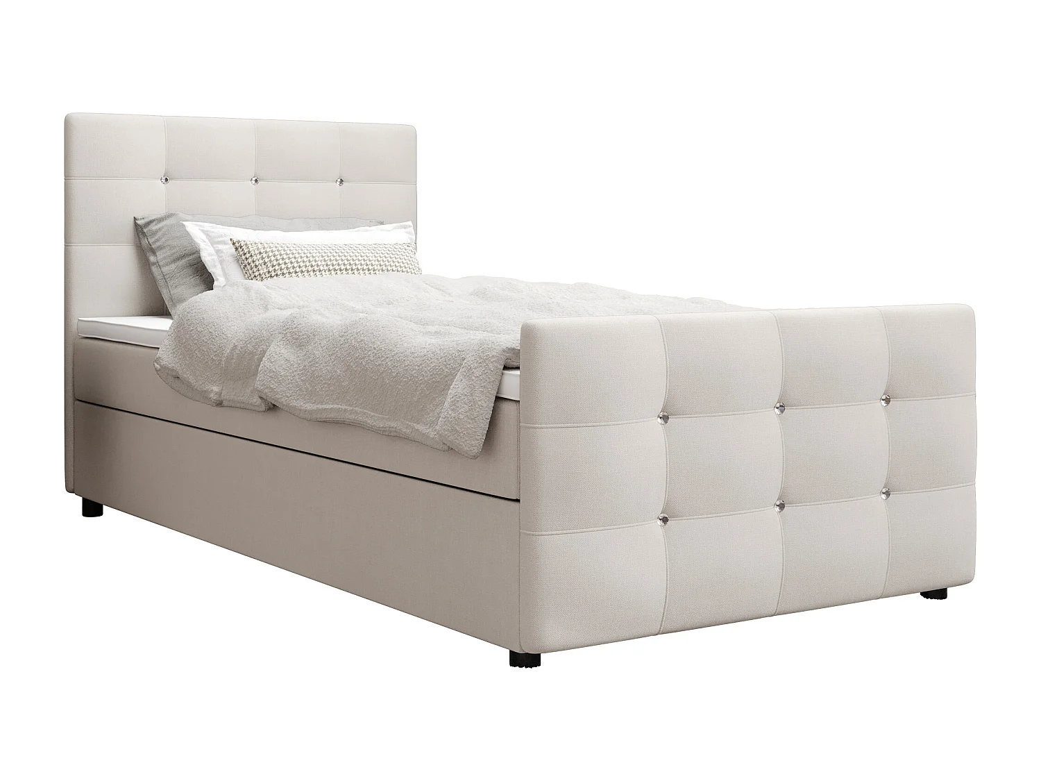 Boxspringbett KLEO mini 120x200 Cosmic 10