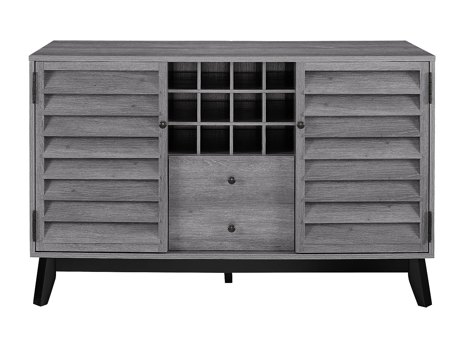 Vaughn | Armoire à vin en aspect chêne gris