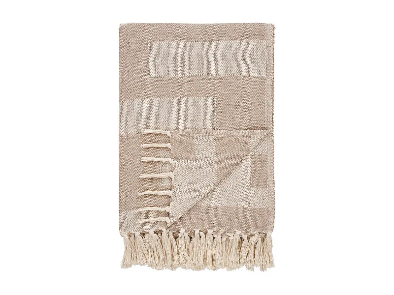 Adana Plaid 130x180cm Taupe.