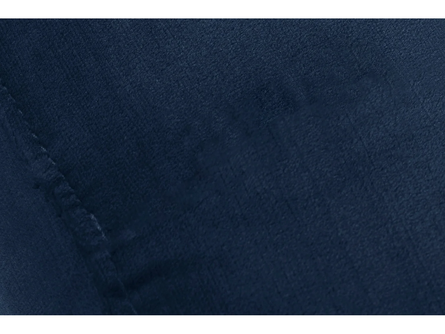 Berry | Tabouret en velours bleu foncé